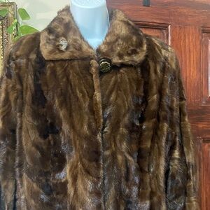 Luxurious Brown Fur Coat